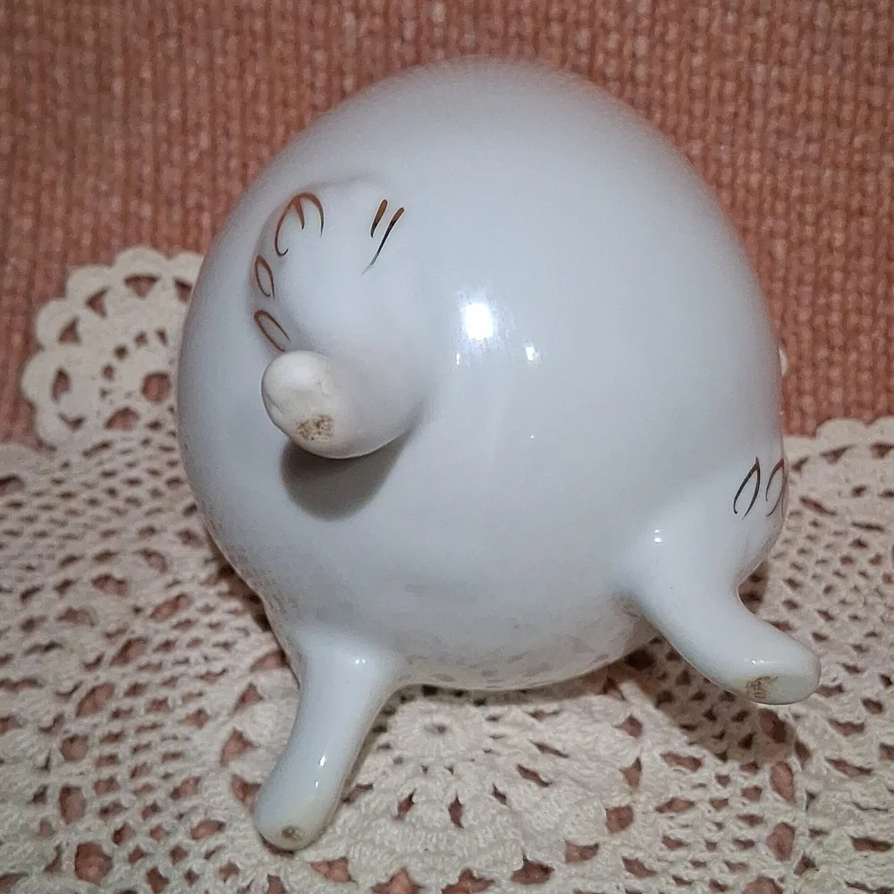 Vintage Brinn Egg Shaped Jar